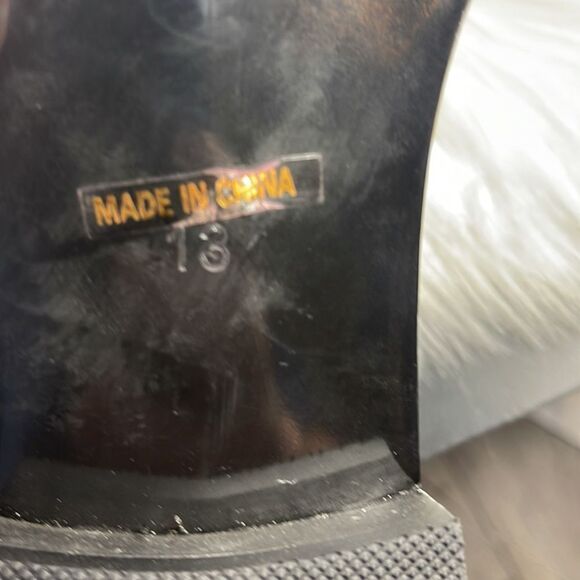 FSJ Double D'Orsay Pointy Toe Pump Style Shoes Sz 13 - Picture 5 of 6